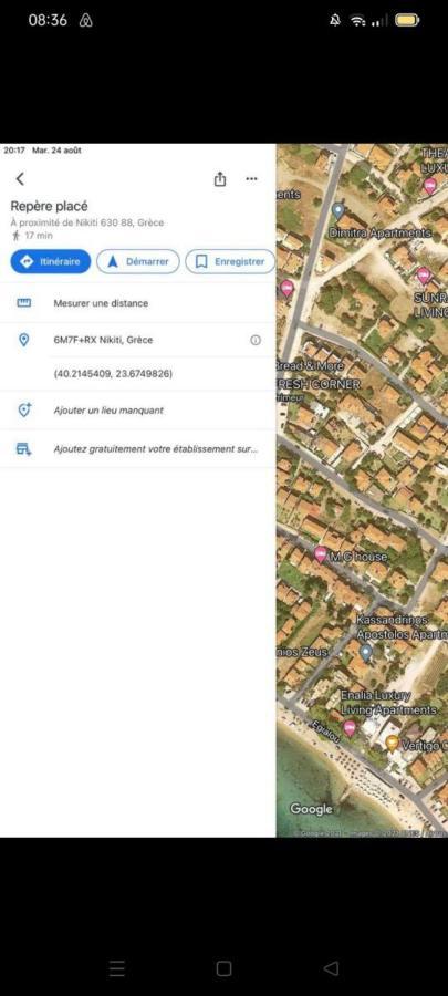 Paparouna Nikiti  Exteriör bild